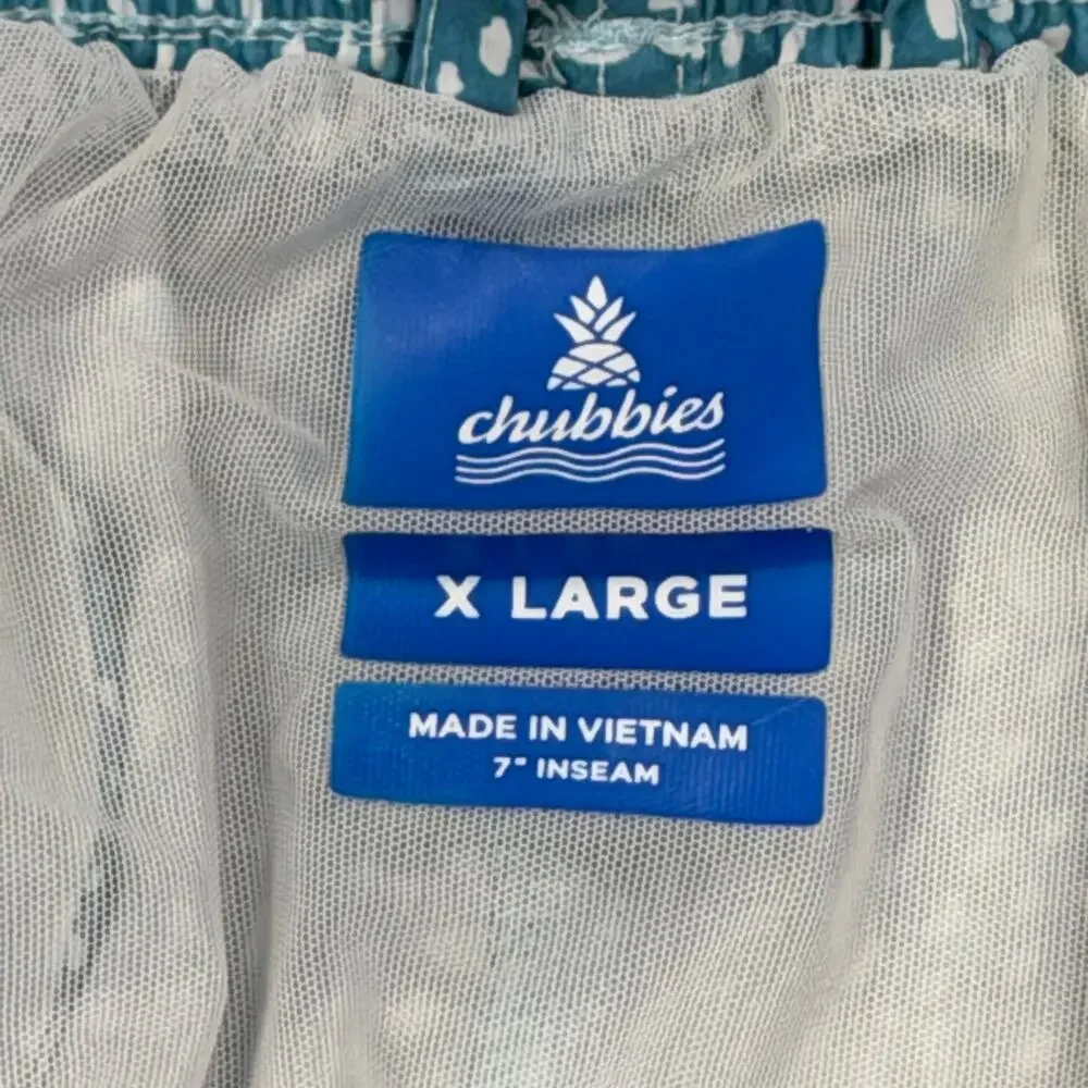 Chubbies The Whale Trunks Size X-Large 7